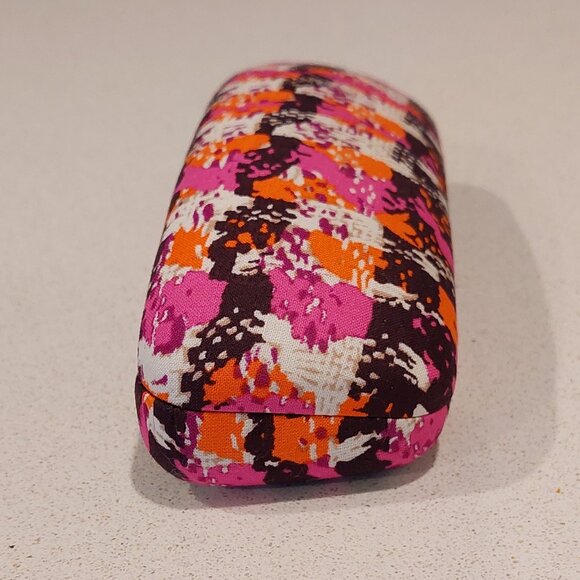 Vera Bradley "Houndstooth Tweed" Clamshell Glasses Case - Picture 5 of 13